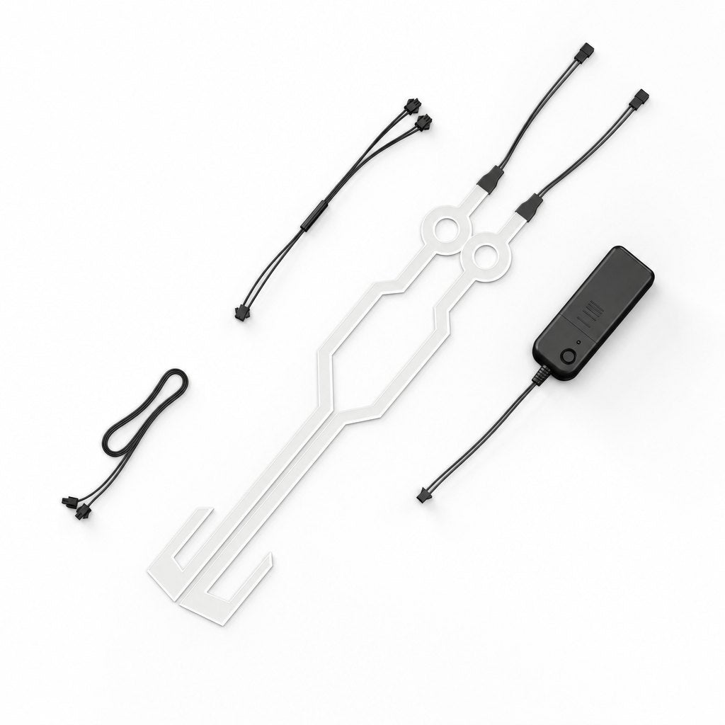 Glowhead strip and battery box